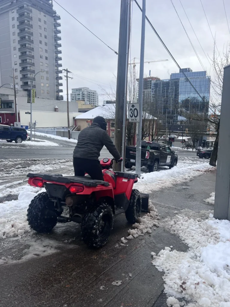 ATV Snow Removal Service