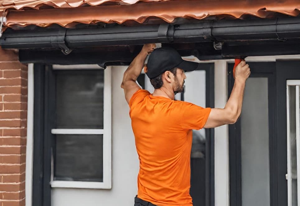 gutterepairservice burnaby Gutter flushing and downspout cleaning in South Surrey