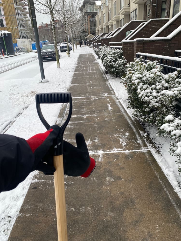 driveway snow removal