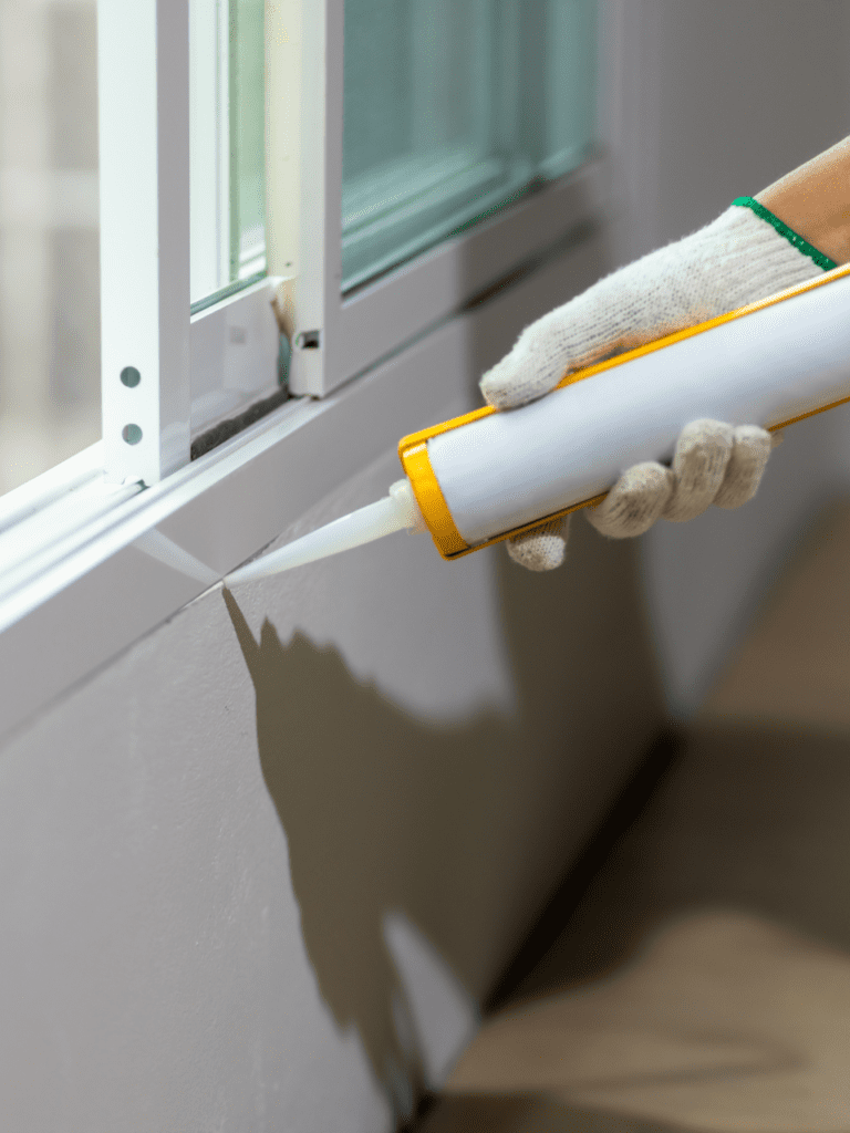 window caulking services