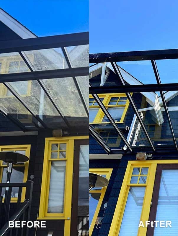 Before After Window Cleaning