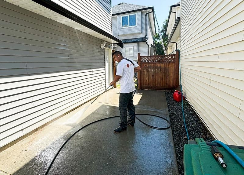 power washing