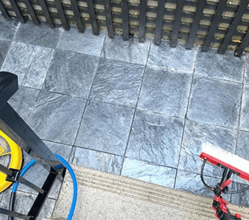 Stone Pressure Washing